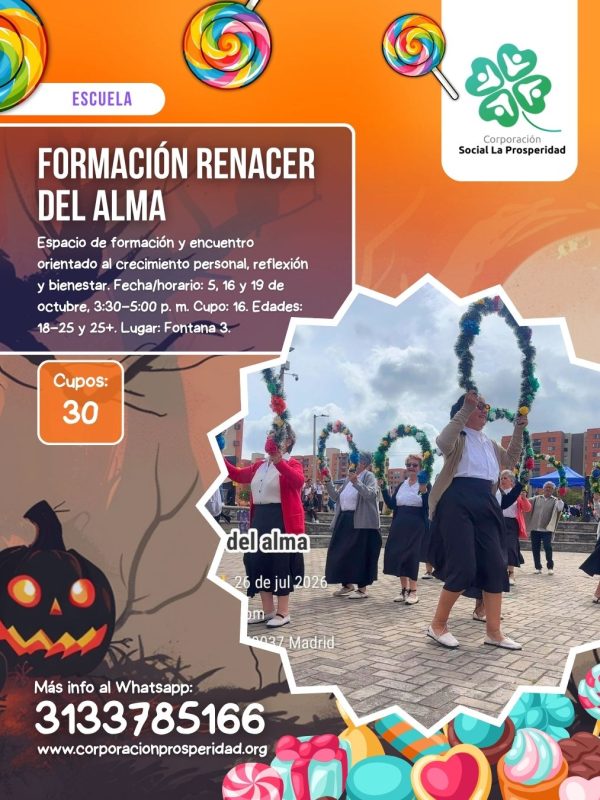 Espacio de formación y encuentro orientado al crecimiento personal y bienestar.