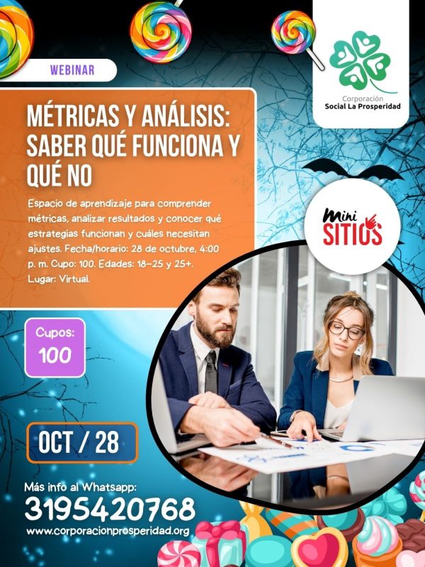 Webinar: Métricas y Análisis: Saber qué funciona y qué no