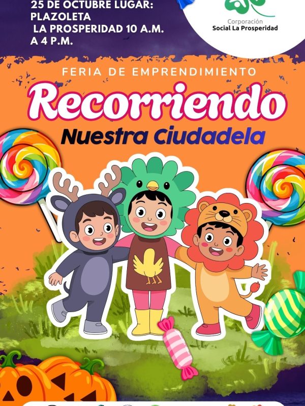 Jornada de recreación, entretenimiento e integración para celebrar a los niños.