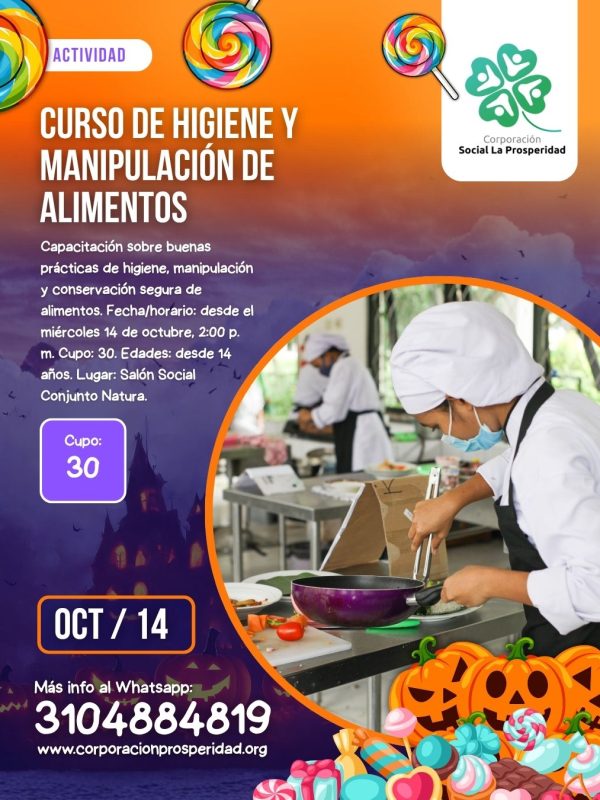 Curso de Higiene y Manipulación de Alimentos